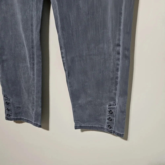 J. Jill Denim Authentic Fit Slim Ankle Women's Plus Size 22W Jeans Gray Stretch - Picture 3 of 10